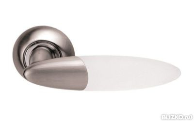 Ручка для межкомнатной двери ARCHIE S010 113 HWA белый никель - матов акрил