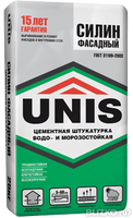 Штукатурка цементная "Юнис" СИЛИН внутреняя 25 кг