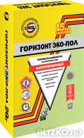 Гипсовый ровнитель для пола "Горизонт Эко-пол" 20 кг