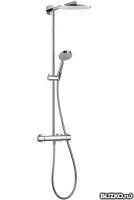 Душевая система Showerpipe Raindance EcoSmart 180 мм, держатель 460 мм