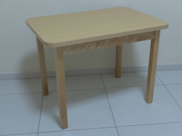 Кухонный стол "Дуб Эхо" р-р 100х70 см., цвет "бук"