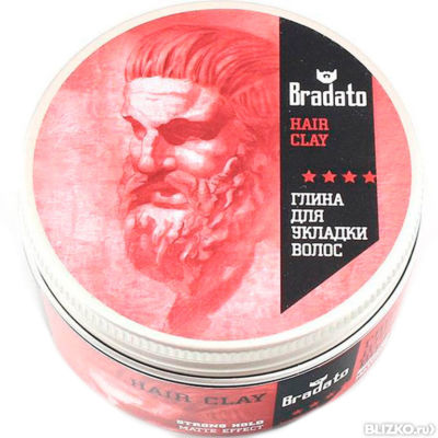 Bradato бриолин для укладки волос 100 мл