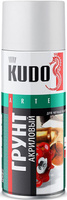 KUDO KU- 2101 грунт аэрозольный акриловый для черных и цветных металлов серый (0,52л)
