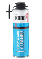 Очиститель для монтажной пены Kudo FOAM&GUN CLEANER 650мл