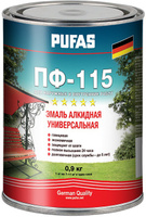 PUFAS эмаль ПФ-115 салатная (0,9кг) ГОСТ