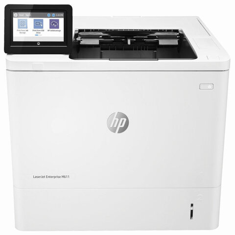 Принтер лазерный HP LaserJet Enterprise M611dn А4 61 стр./мин 275 000 стр./месяц ДУПЛЕКС сетевая карта 7PS84A