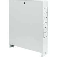 Шкаф коллекторный STOUT распределительный наружный 6-7 выходов с накладной дверцей ШРН-2 SCC-0001-000067