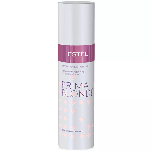 Двухфазный спрей-уход для волос Prima Blond Estel (Россия)