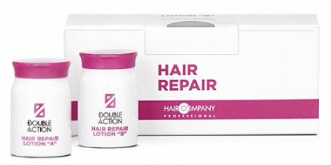 Восстанавливающий лосьон A и B Double Action Hair Repair Lotion A and B Hair Company Professional (Италия)