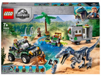 Конструктор LEGO Jurassic World (ЛЕГО Мир Юрского периода) 75935 Поединок с бариониксом: охота за сокровищами, 434 дет.