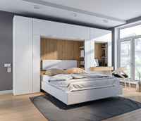 Мальта Спальня кровать с подъемным механизмом Столплит