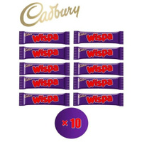 Шоколадный батончик Cadbury Виспа Wispa, 10 шт. по 36 гр.