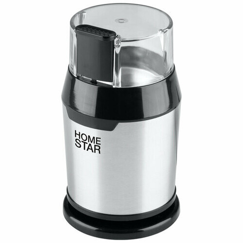 Кофемолка HomeStar HS-2036 цвет: черный, 200 Вт HOMESTAR