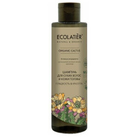Ecolatier GREEN Шампунь для сухих волос и кожи головы Гладкость & Красота Серия ORGANIC CACTUS, 250 мл EO Laboratorie