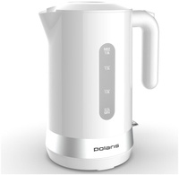 Электрический чайник Polaris PWK 1803C Water Way Pro белый
