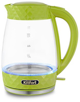 Электрический чайник Kitfort KT-6123-2 салатовый