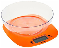 Весы кухонные Delta КСЕ-32 оранжевый