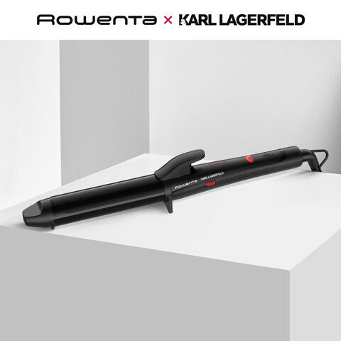 Щипцы для завивки волос ROWENTA Karl Lagerfeld CF323LF0 диаметр 32 мм конусная форма 120-200°C черный 1830008509