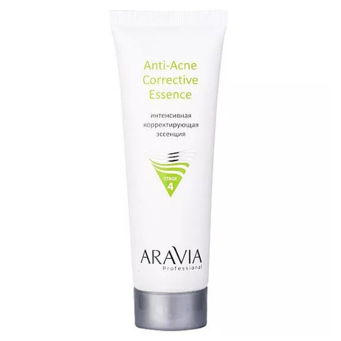 Интенсивная корректирующая эссенция для жирной и проблемной кожи Anti-Acne Corrective Essence Aravia (Россия)