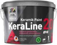 Краска интерьерная моющаяся Dufa Premium Keraline Keramik Paint 20 2.5 л бесцветная