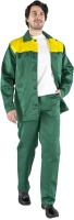 Костюм куртка + брюки Факел-Спецодежда Стандарт 56 58 170 176 желтый/зеленый
