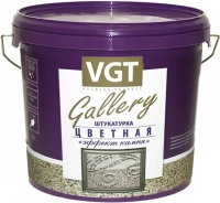 Декоративная штукатурка ВГТ Gallery Цветная Эффект Камня 6 кг базальт №3 0.5 1 мм
