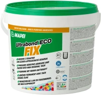 Вододисперсионный клей фиксатор для напольных покрытий Mapei Ultrabond Eco Fix 10 кг