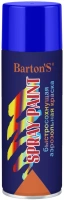 Быстросохнущая аэрозольная краска Barton's Bartons Spray Paint 520 мл голубая RAL5012