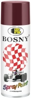 Акриловая спрей краска универсальная Bosny Spray Paint 520 мл красно коричневая №3009 Pas Red