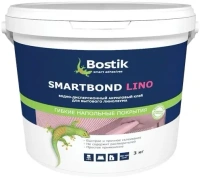 Водно дисперсионный акриловый клей для бытового линолеума Bostik Smartbond Lino 3 кг