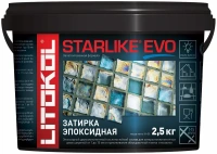 Затирка эпоксидная Литокол Starlike Evo 2.5 кг S.145 черная