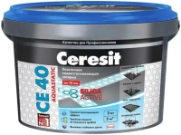 Затирка эластичная водоотталкивающая Ceresit CE 40 Aquastatic 2 кг №87 лаванда