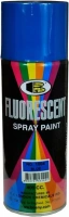 Флуоресцентная спрей краска пылающе яркая Bosny Fluorescent Spray Paint 520 мл синяя