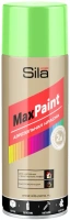 Аэрозольная краска для наружных и внутренних работ Sila Home Max Paint 520 мл зеленая флуоресцентная от +5°C до +35°C