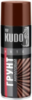 Грунт акриловый универсальный для черных и цветных металлов Kudo Arte 520 мл красно коричневый