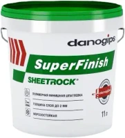Полимерная финишная шпатлевка Danogips Superfinish 11 л
