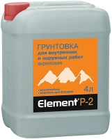 Грунтовка акриловая влагостойкая Alpa Element P 2 4 л