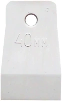 Шпатель Бибер 40 мм резина