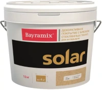 Декоративное покрытие с блеском стеклянных гранул Bayramix Solar 12 кг медное