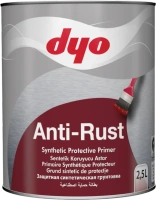 Грунтовка синтетическая антикоррозийная DYO Anti Rust 2.5 л