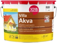 Краска для деревянных фасадов Vivacolor Villa Akva 9 л бесцветная