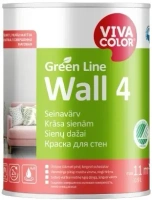 Краска для стен Vivacolor Green Line Wall 4 900 мл бесцветная
