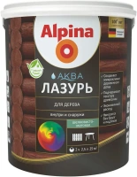 Лазурь для дерева Alpina Аква 2.5 л сосна