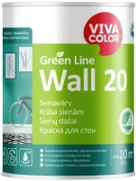 Краска для стен Vivacolor Green Line Wall 20 900 мл бесцветная