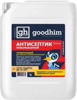 Антисептик невымываемый для тяжелых условий эксплуатации Goodhim Extra 5 л