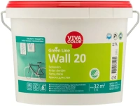 Краска для стен Vivacolor Green Line Wall 20 2.7 л бесцветная