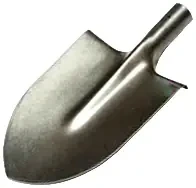 Лопата штыковая средняя без черенка Репка Титан 150*270 мм