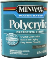 Защитное покрытие на водной основе Minwax Polycrylic Protective Finish 946 мл матовый
