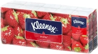 Платочки носовые Kleenex Aroma Strawberry 10 пачек * 10 платочков в пачке