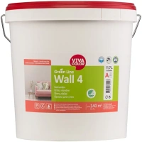 Краска для стен Vivacolor Green Line Wall 4 11.7 л белая